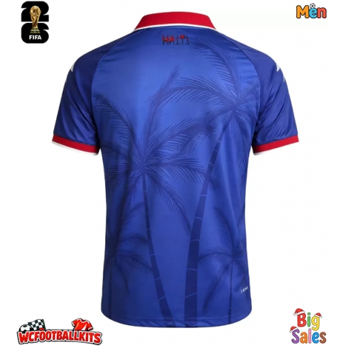 Haiti Replica Home Stadium Shirt World Cup 2026 Short Sleeve